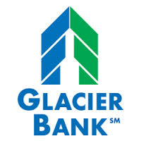 Glacier Bank Logo White